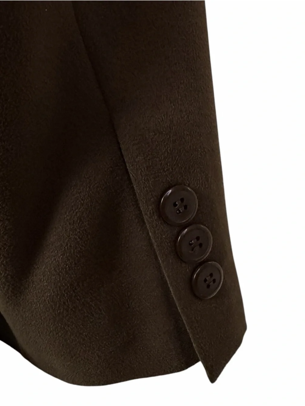 Jeffrey Banks Mens 46L Long Brown Supra Suede Blazer 2-Button Sport Coat Jacket